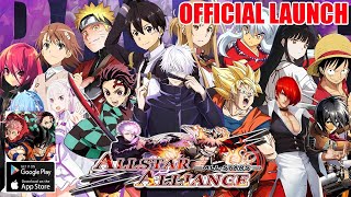 Allstar Alliance Gameplay  Official Launch Anime Game iOS [upl. by Amari]