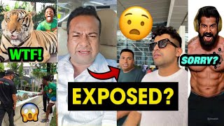 Deepak Kalal EXPOSED Joginder and Puneet Superstar 🤬  Rajveer Fitness vs ajaz Khan IShowSpeed [upl. by Aipmylo]