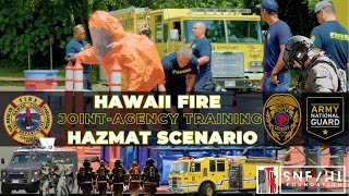 🚨HAZMAT Response Training  JointAgency Hazmat Scenario [upl. by Iz916]