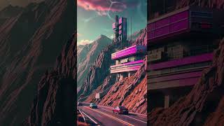 Hypnagogic Heights  SYNTHWAVE SHORTS [upl. by Filler466]