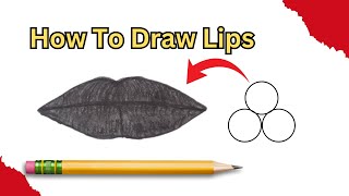 How To Draw Lips For Beginners  Step by Steps Guide  taefasworld [upl. by Grube]