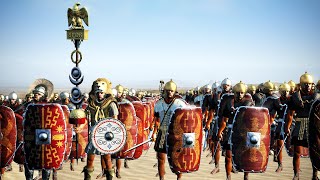 13000 Roman legionaries Vs 12000 Persian Archers  Total War Rome 2 [upl. by Eleanora824]