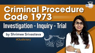 What is Investigation Inquiry And Trial Under CrPC  Criminal Procedure Code1973  Judiciary [upl. by Nylissej]