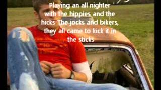 KICK IT IN THE STICKS LYRICS BRANTLEY GILBERT [upl. by Pepita779]