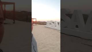 Saadiyat Beach Club AbuDhabi at its best Love AbuDhabi The Capital MyAbuD [upl. by Lunette]