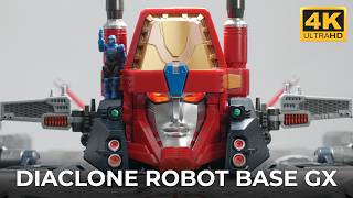 Diaclone Robot Base GX Gran Cross Review [upl. by Nnaharas]