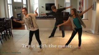 Moves Like Jagger Dance Tutorial  Fit For A Feast [upl. by Robinet826]