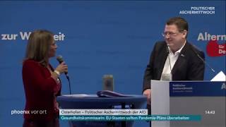 Stephan Brandner und Gottfried Curio beim Politischen Aschermittwoch der AfD am 260220 [upl. by Ayocat]