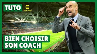 Tuto eFootball  Comment bien choisir son coach [upl. by Stover]