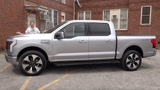 2022 Ford F150 Lightning Full Review Electric Truck For the Masses [upl. by Rudman]