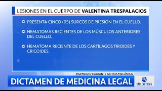 Dictamen de Medicina Legal sobre el caso de Valentina Trespalacios [upl. by Ttimme]