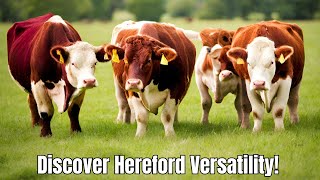 Hereford Cattle Deciding Between Beef Or Breeding [upl. by Krystle934]