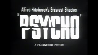 Other titles available from MCA beta tape trailer for quotPSYCHOquot featuring a tour with Mr Hitchcock [upl. by Ullman350]