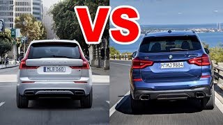 BMW X3 vs Volvo XC60 2019 Head to Head [upl. by Sawyere328]