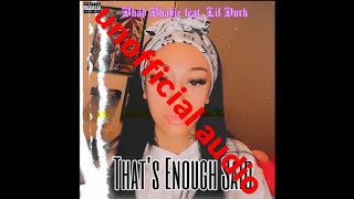 BHAD BHABIE  That’s Enough Said feat Lil Durk Unofficial Audio [upl. by Schiro]