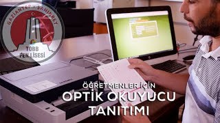 Optik Okuyucu Nasıl Kullanılır Öğretmenler için [upl. by Kinny21]