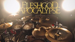 Fleshgod Apocalypse  The Violation drum cover Yu Li 喻理 [upl. by Eilsil]