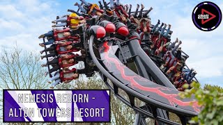 Nemesis Reborn  Off Ride Footage  Alton Towers Resort  Chall Chats [upl. by Burlie]