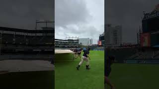 POV Taking the tarp off the field in the Postseason [upl. by Yelyk884]