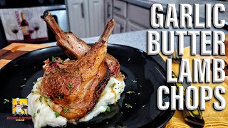 Garlic Butter Lamb Chops [upl. by Daeriam847]