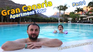 Gran Canaria Part 1  Apartment Tour Morgan Cordial Vale Persian [upl. by Ennoitna]