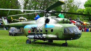 RC Scale Helicopter Model Mil Mi8 Миль Ми8 [upl. by Ahseyk]