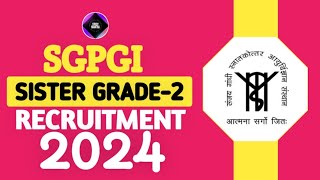 SGPGI Lucknow Nursing Officer 2024 Vacancy Notification Out  DAMS Nursing [upl. by Ekalb932]