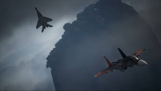 Least cinematic ace combat 7 cutscene [upl. by Langill571]