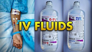 IV Fluids Types and Uses SIMPLIFIED Normal Saline Ringers Lactate D5W D5NS amp more [upl. by Ylak]