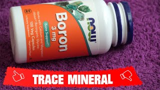 Review of Now Foods Boron 3 mg  100 Veg Capsules [upl. by Acebber]