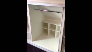 Sliding wardrobe fitted in a dormer style home [upl. by Scharf]