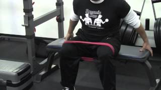 How to Do the Band Seated Hip Abduction Exercise [upl. by Saisoj]