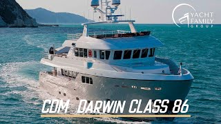 Cantiere delle Marche Darwin Class 86 Лучшая экспедиционная яхта для настоящих исследователей [upl. by Ecnarrot]