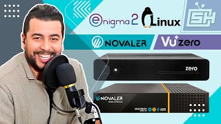 Hicham SABER هشام صابر  Novaler Multibox Pro 4k و VU Zero 4K  Enigma 2 أجهرة الإنغما [upl. by Neetsirk]