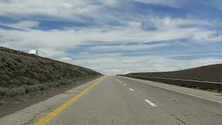 Interstate 80  Nevada Exits 254 to 261 eastbound [upl. by Arok]