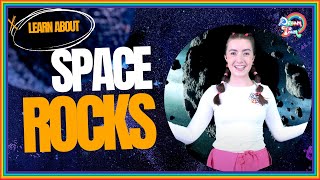 All about Space Rocks with Dream Team Kids  Educational Videos for Kids [upl. by Natsyrk]