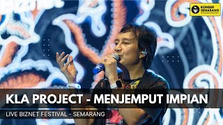 Kla Project  Menjemput Impian Live At Biznet Festival Semarang 2024 [upl. by Serafine265]