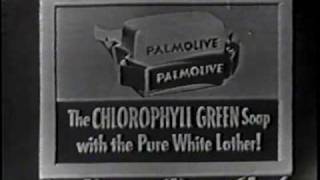 Old TV ads  Commercials from the 50s  Palmolive Soap Ad 2 [upl. by Alleacim]