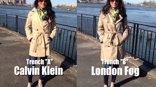 How to choose the perfect Trench Coat What to look for when shopping for a Trench [upl. by Florella]