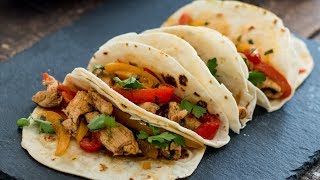 Skillet Chicken Fajitas [upl. by Omoj]