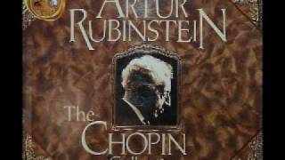 Arthur Rubinstein  Chopin Impromptu No 3 in G flat Op 51 [upl. by Battista755]