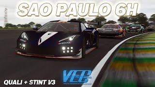 First time on this track in years  VEC Sao Paulo 6H  Division 1  Brabham Motorsports 83 GT3 [upl. by Ademordna799]