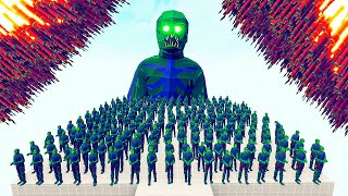 100x TERRIBLE MONSTER  1x GIANT vs EVERY GOD  Totally Accurate Battle Simulator TABS [upl. by Zsuedat]