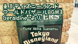 東京ディズニーランド ワールドバザールBGM 3 Geraldineより [upl. by Siwel]