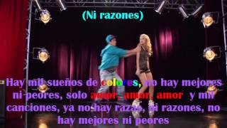 Ludmila y Maxi bailan quotSer Mejorquot  Lyrics [upl. by Lenoj]