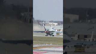 F18 super hornet afterburner takeoff [upl. by Ylhsa]