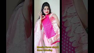 Meesho Saree Haul MEESHO😍latest Saree Haul Viral jimmychoo GeorgetteNetSilkSaree meeshosaree [upl. by Hgieleak]