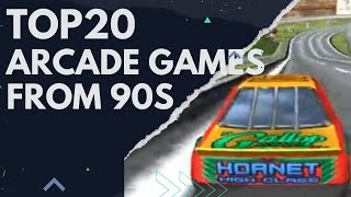 TOP20 BEST ARCADE GAMES That Defined the 90s [upl. by Phaih268]