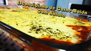 Escondidinho de Carne Móida com Batata [upl. by Nicodemus596]