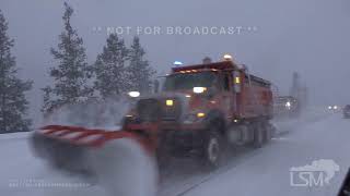 03142024 EmpireCO  Heavy Snow Spring Break Travel Disruptions [upl. by Ennayhc]